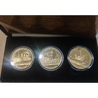 Набор монет 100 лет Гибели Титаника. Редкий