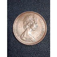 2 пенса 1971г. Великобритания