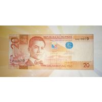 Филиппины 20 песо 2017г