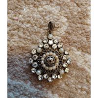 Винтажный кулон Чехословакия СССР