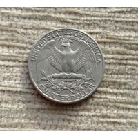 Werty71 США 1 квотер 25 центов 1/4 доллара 1985 P Орёл