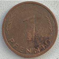 Германия 1 пфенниг 1992 г. J