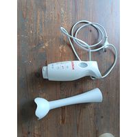 Погружной блендер Bosch MSM 6B100, трещины в корпусе, двигатель рабочий. На запчасти