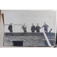 Стройка бани 1966 год