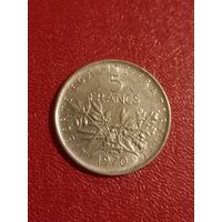 Франция, 5 франков 1970г.
