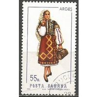 Румыния. Национальные костюмы. 1969г. Mi#2741.