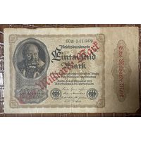 Банкнота 1 миллиард марок 1922 год. Веймарская республика