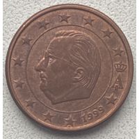 Бельгия 1 евроцент 1999 г.