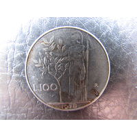 Италия. 100 лир. 1978. С 20 копеек. Распродажа коллекции. Смотрите другие лоты.