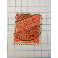 Марка Германия  1922 год