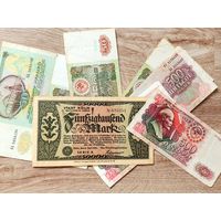 Лот банкнот 10