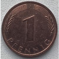 Германия 1 пфенниг 1972 г. J
