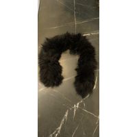 Мех натуральный черный
