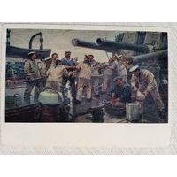 Флот. Печатин. После успешных стрельб