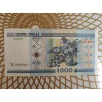 1000  рублей ЕЯ 2849019