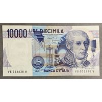 Банкнота 10000 лир. Италия. 1984 год.