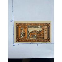 Нодгельд 50 пфеннигов Глаушенбург и Харц. Веймарская республика - 0202