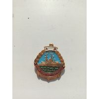 Знак ,,Слава Советским морякам''. С рубля.