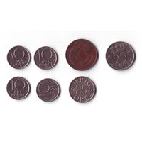 Монеты Норвегии, Швеции, Ирландии, Голландии.