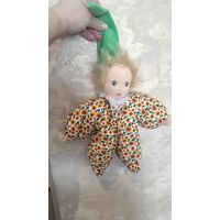 Очаровательный клоун мягкий, высота 29 см.