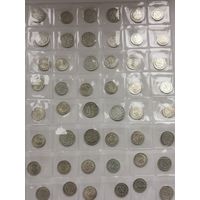 25 пенни 1916 и 1917 гг. и 50 Пенни 1890,1892,1908,1911 г. С рубля! Всего 48 шт.