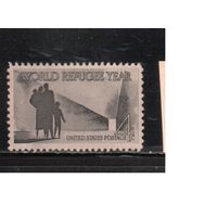 США-1960, (Мих.776),  *  ,  Возвращение на родину   (одиночка)