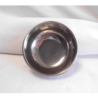 Икорница Орешница 8,5 см Серебрение 01