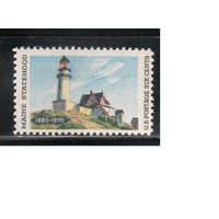 США-1970, (Мих.1003),  ** ,  Маяк, Живопись (одиночка)