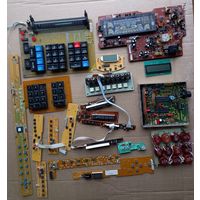 Платы с Индикаторами, Микросхемами, РАДИОДЕТАЛЯМИ