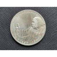 10 марок 125 лет со дня рождения Кете Кольвиц G ФРГ Серебро 15,5 грамма 625 пробы! ВОЗМОЖЕН ОБМЕН!