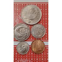 Сингапур лот 5 штук 1972-1982