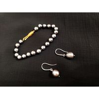 Набор, браслет и серьги