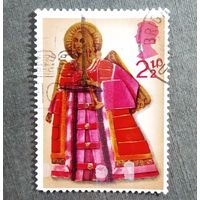 Марка Великобритания 1972 год Рождество