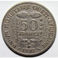 Западная Африка, 50 франков, 1972 год, VF