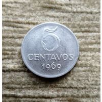 Werty71 Бразилия 5 сентаво 1969