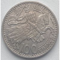 Монако 100 франков 1950 г.