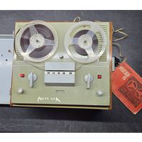 Магнитофон катушечный Яуза 6 СССР рабочий