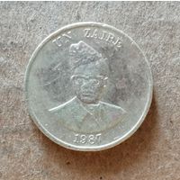 Заир 1 заир 1987 г., KM# 13