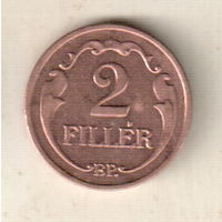 Венгрия 2 филлер 1930