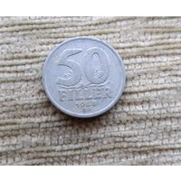 Werty71 Венгрия 50 филлеров 1968
