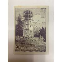 Австрия 50 геллеров нотгельд Эйденберг - 2101