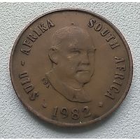 ЮАР 1 цент, 1982 Окончание президентства Бальтазара Йоханнеса Форстера 3-14-9
