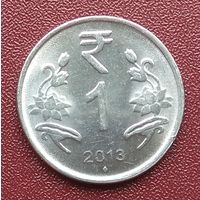 Индия. 1 рупия. 2013 год. Ноида