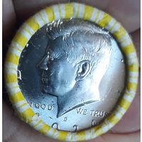 50 центов (халф) 2024  Д США  ролл 20 штук