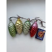Елочные игрушки Шишки.