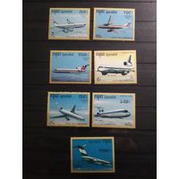 Камбоджа 1991 г. Самолеты.
