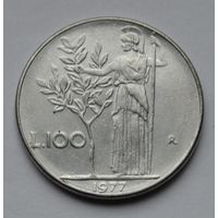 Италия, 100 лир 1977 г.