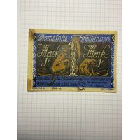 1 марка (нотгельды) г. Германия.-2012