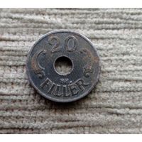 Werty71 Венгрия 20 филлеров 1941 геллеров