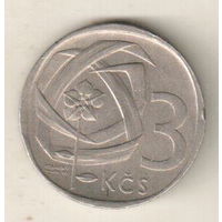 Чехословакия 3 крона 1968
